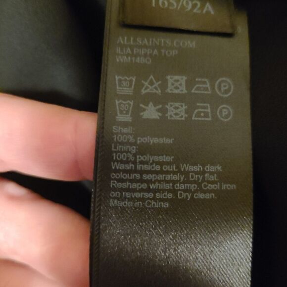 All Saints Ilia Pippa Top - Picture 7 of 8